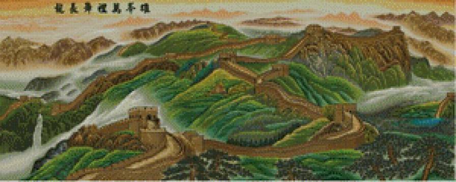 китайская стена - китай, восток - предпросмотр