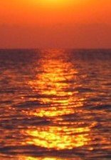 Схема вышивки «закат»