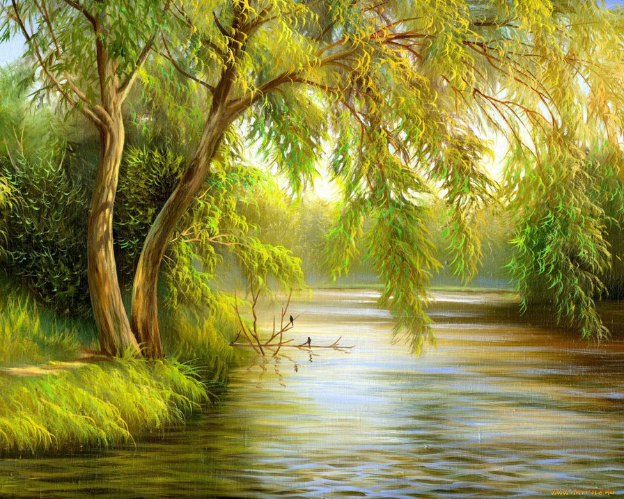 Ивушка - природа, пейзаж - оригинал