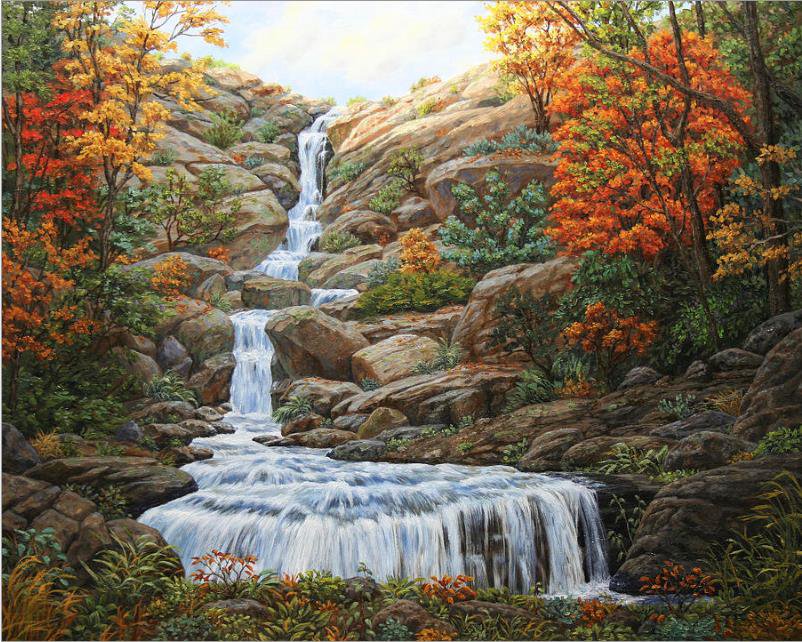 осенний пейзаж - оригинал