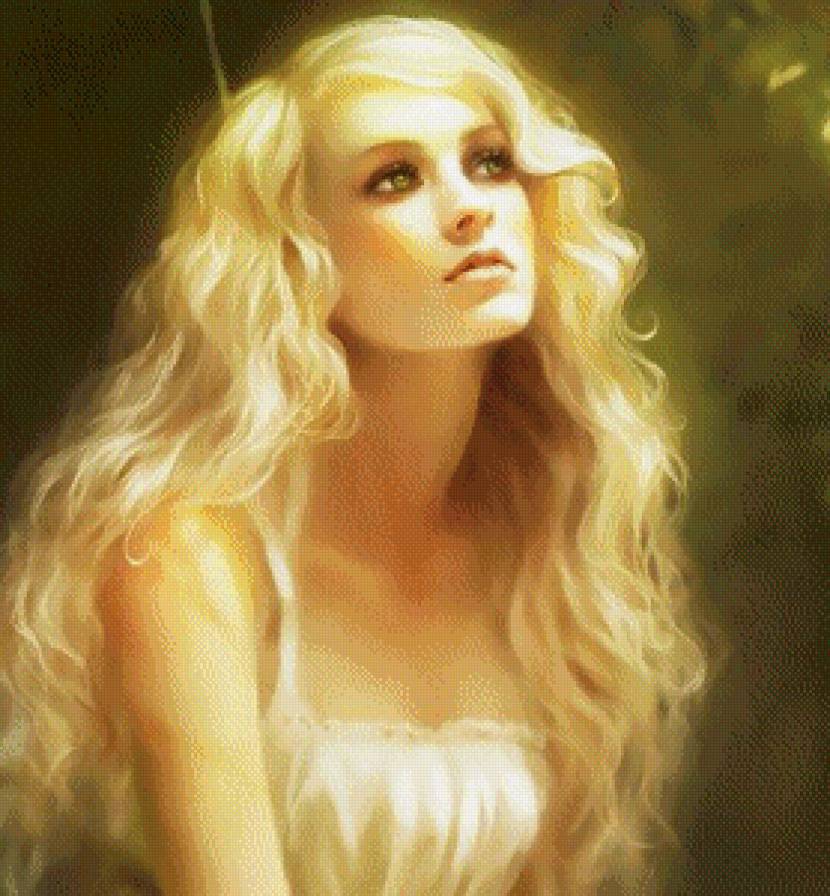 Девушка - красавица, фэнтези - предпросмотр