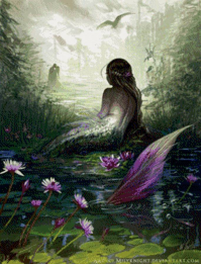 Русалочка - любовь, русалка, сказка, фэнтези - предпросмотр