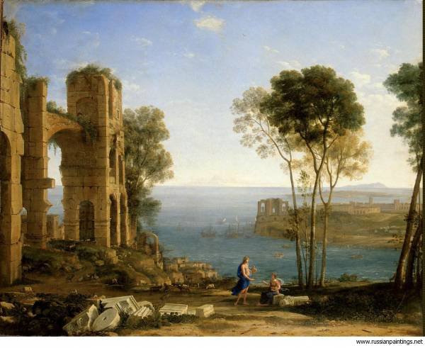 древний мир - картина - оригинал