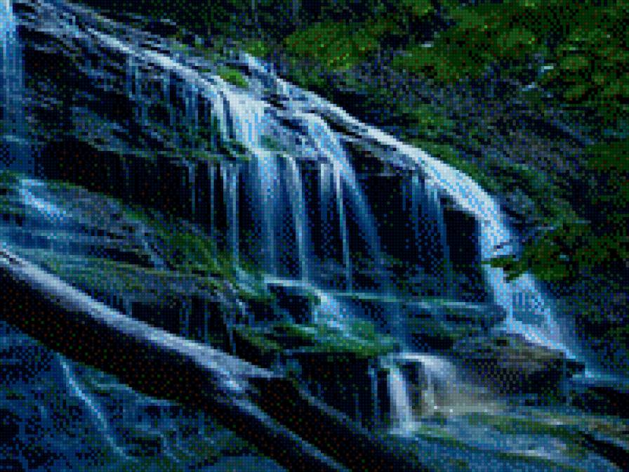 природа - природа, водопад - предпросмотр