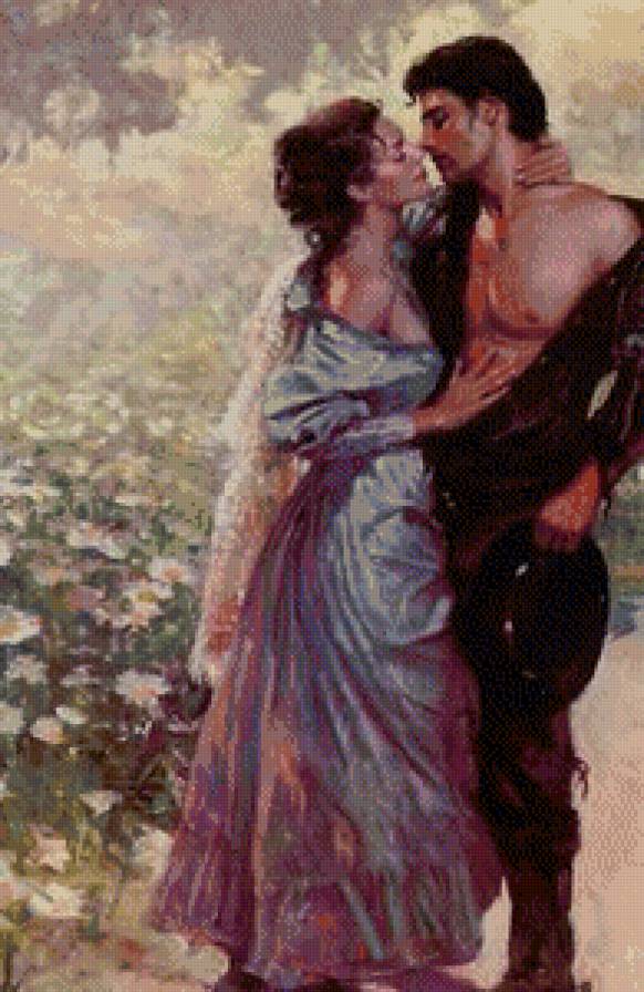 Пара - женщина, романтика, мужчина - предпросмотр