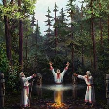 Схема вышивки «волхвы»