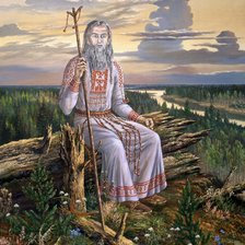 Схема вышивки «одинокий волхв»