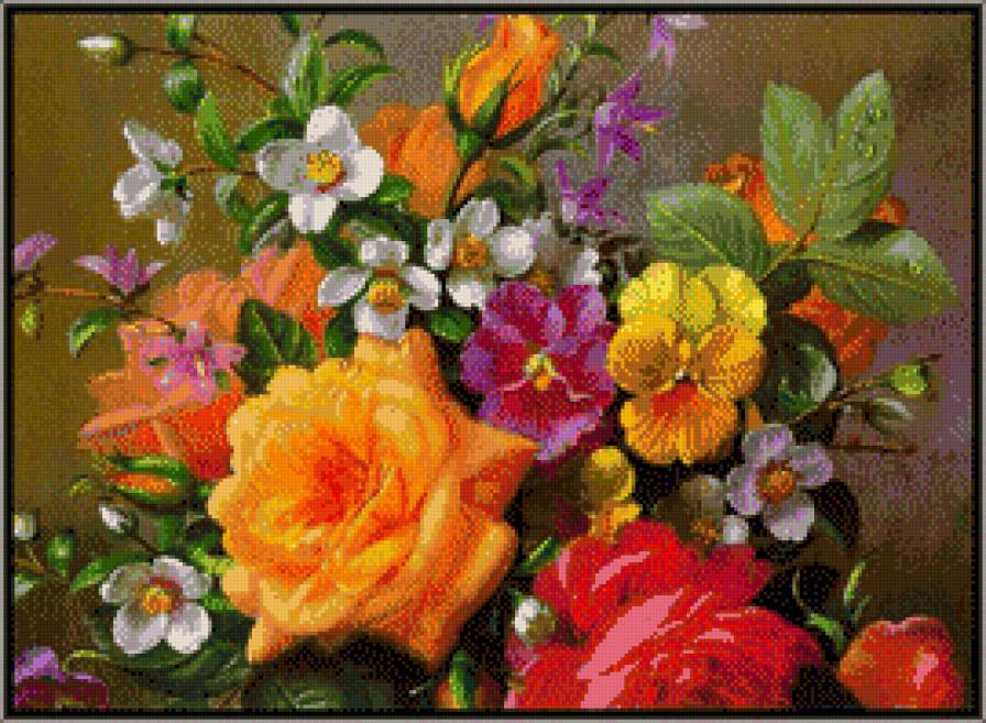 kwiaty i roze - kwiaty, roze - предпросмотр