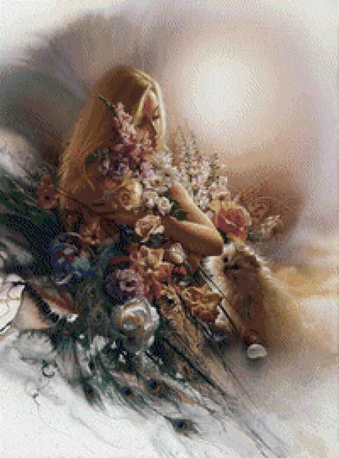 Lee Bogle - dziewczyna z kwiatami - предпросмотр