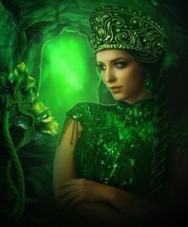 девушка - картина - оригинал