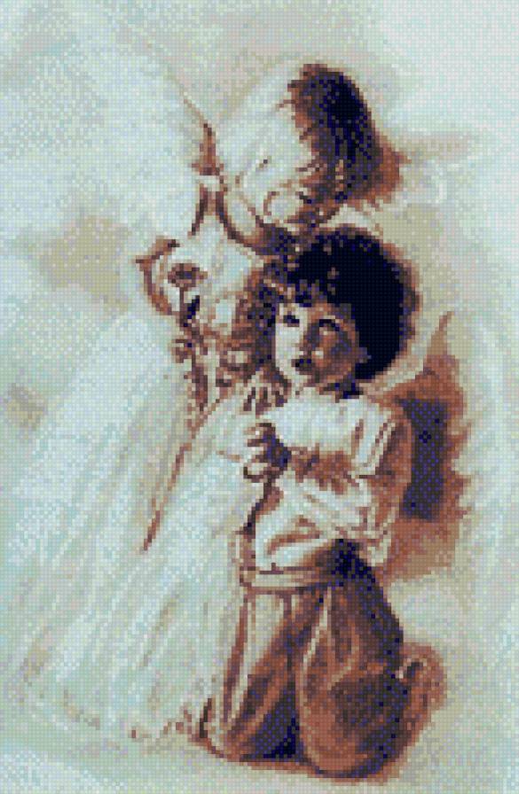 молитва ангелов - дети, ангелы - предпросмотр