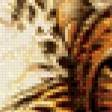 Предпросмотр схемы вышивки «портрет гепардов 2» (№636686)