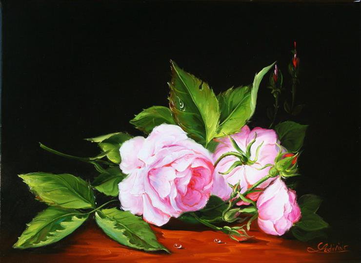 Roze - roze w malarstwie - оригинал