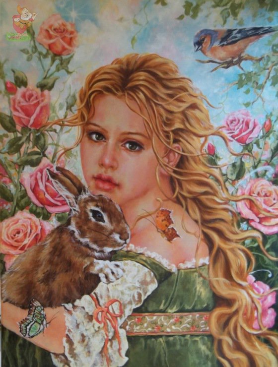 Девушка - времена года - оригинал