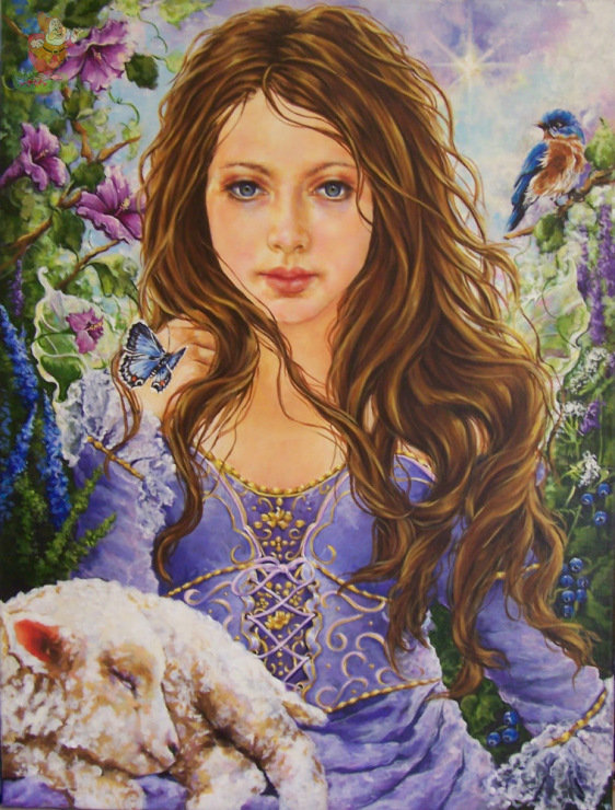 Девушка - времена года - оригинал