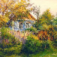 Схема вышивки «осень»