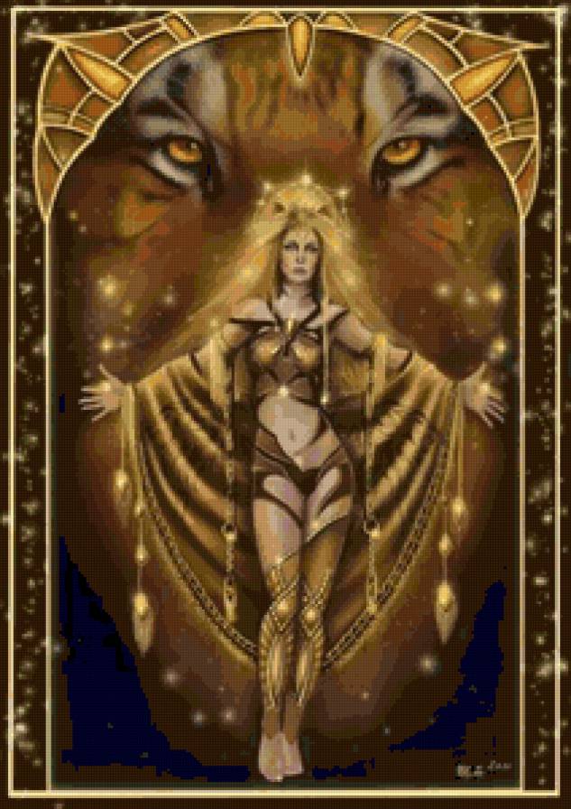 глаза души - фэнтези, девушка - предпросмотр