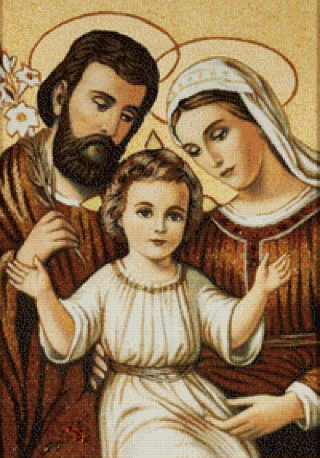 святе сімейство - образ, ікона, релігія - предпросмотр