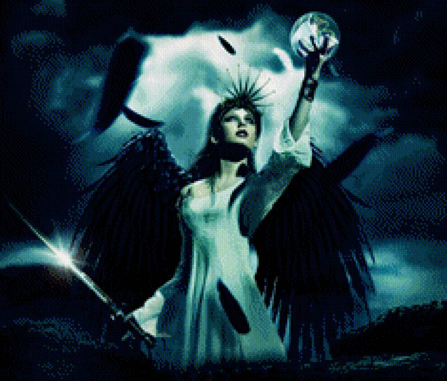 ангел мести - миф, девушка - предпросмотр