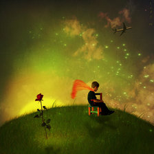 Схема вышивки «Маленький принц»