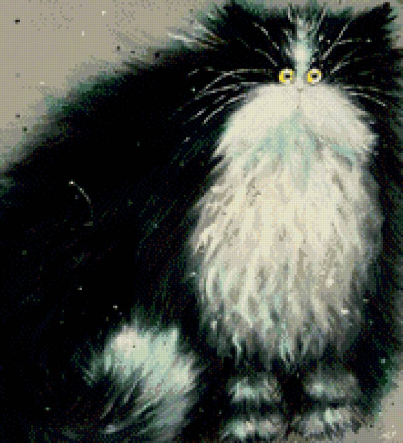 Кто здесь? Коты от Ким Хаскинс - кот, кошка - предпросмотр