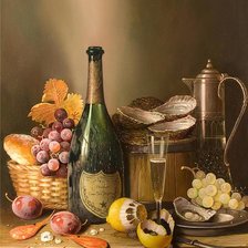 Схема вышивки «натюрморт с лимоном»