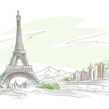 Схема вышивки «Париж»