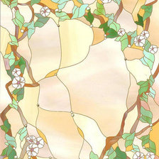 Схема вышивки «Витраж»