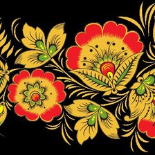 Схема вышивки «маки»