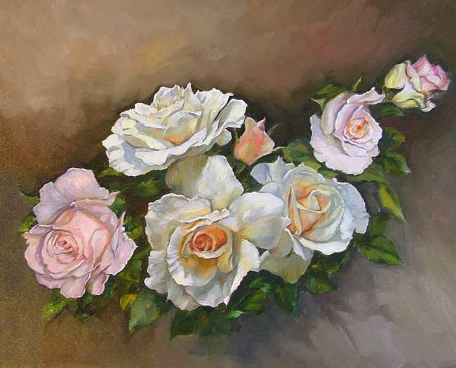 Roze - roze w malarstwie - оригинал