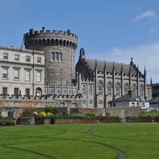 Схема вышивки «Дублинский замок»