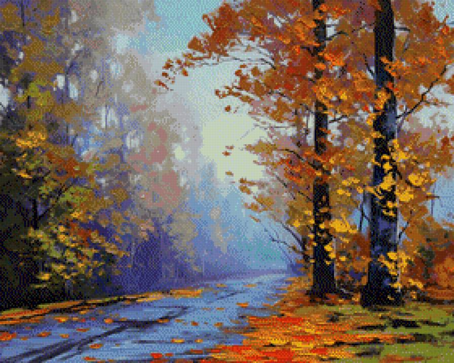 kolorowa jesien - jesien, pejzaz - предпросмотр