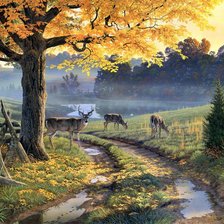 Схема вышивки «jesien»