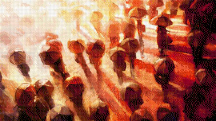 parasole jesienne - jesien, pejzaz - предпросмотр