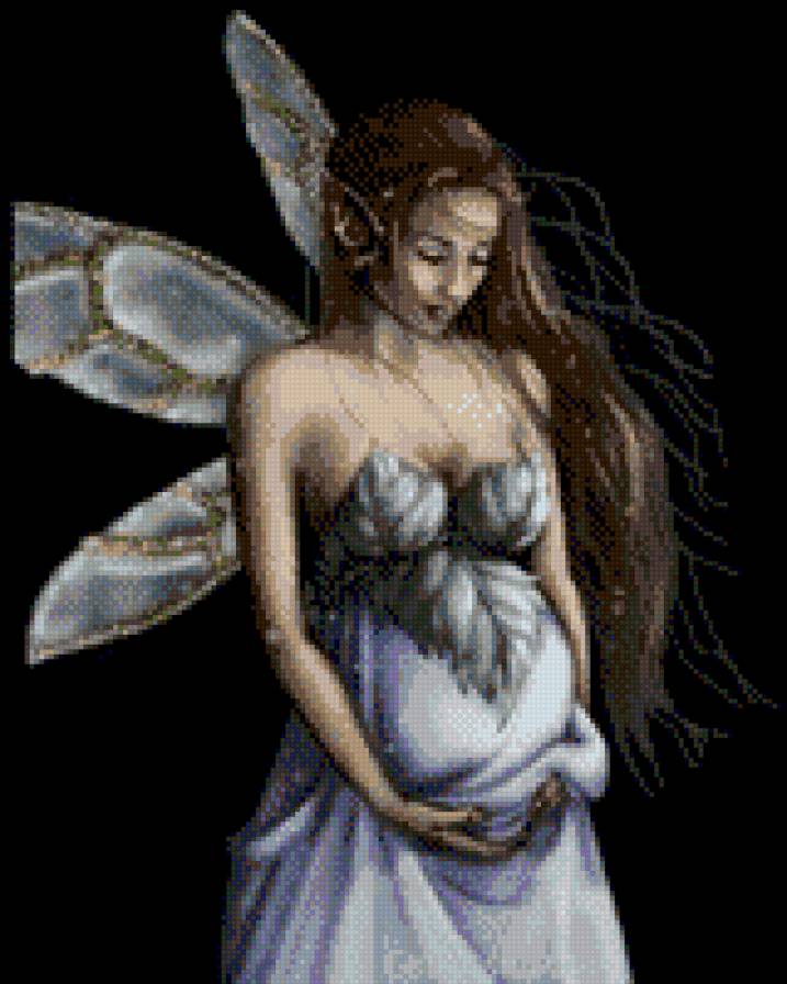 mujer embarasada con 30 colores - mujer embarasada 30 colores - предпросмотр