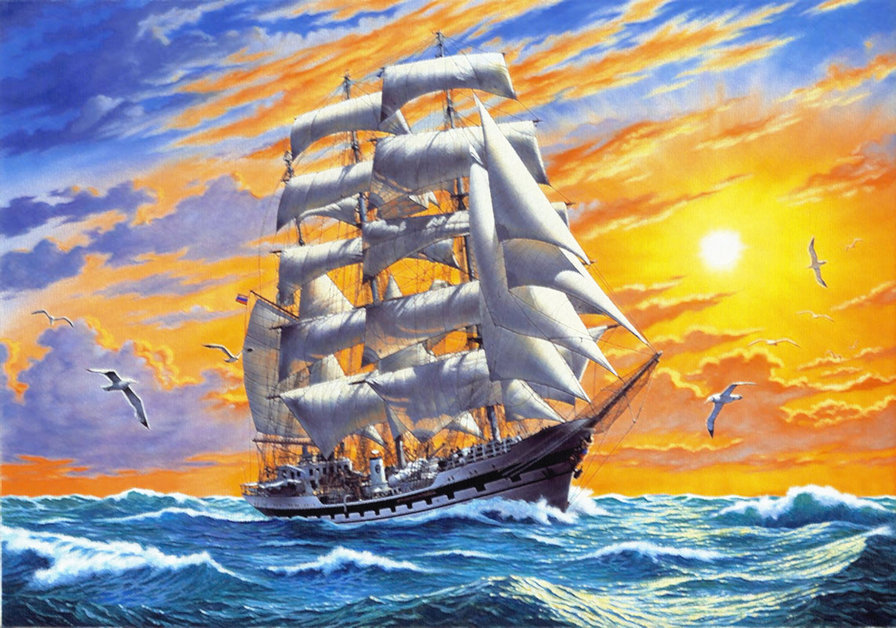 парусник - оригинал