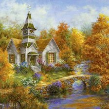 Схема вышивки «Jesien»