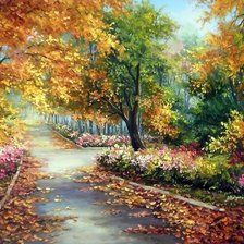 Схема вышивки «jesien»