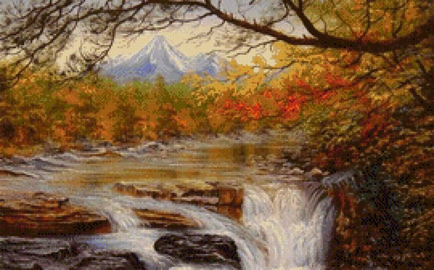 Jesien - woda, pejzaz, jesien - предпросмотр