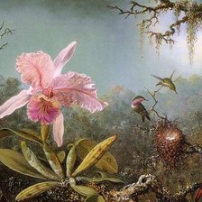 Схема вышивки «Пейзаж»