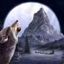 Схема вышивки «Полнолуние»