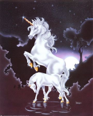 мама с малышом - картина фэнтэзи - оригинал