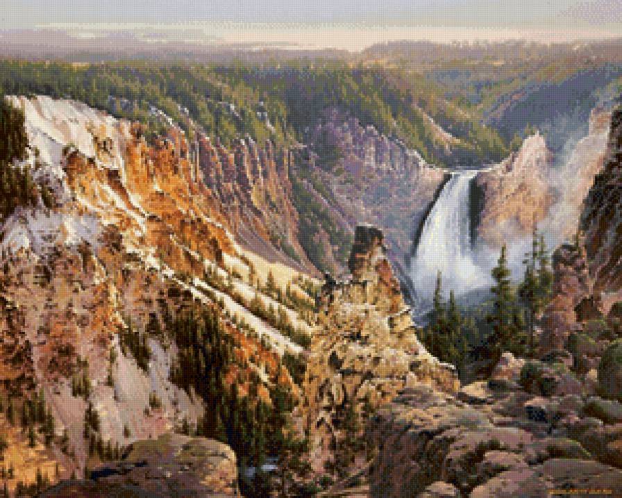 Горный пейзаж - пейзаж, природа - предпросмотр