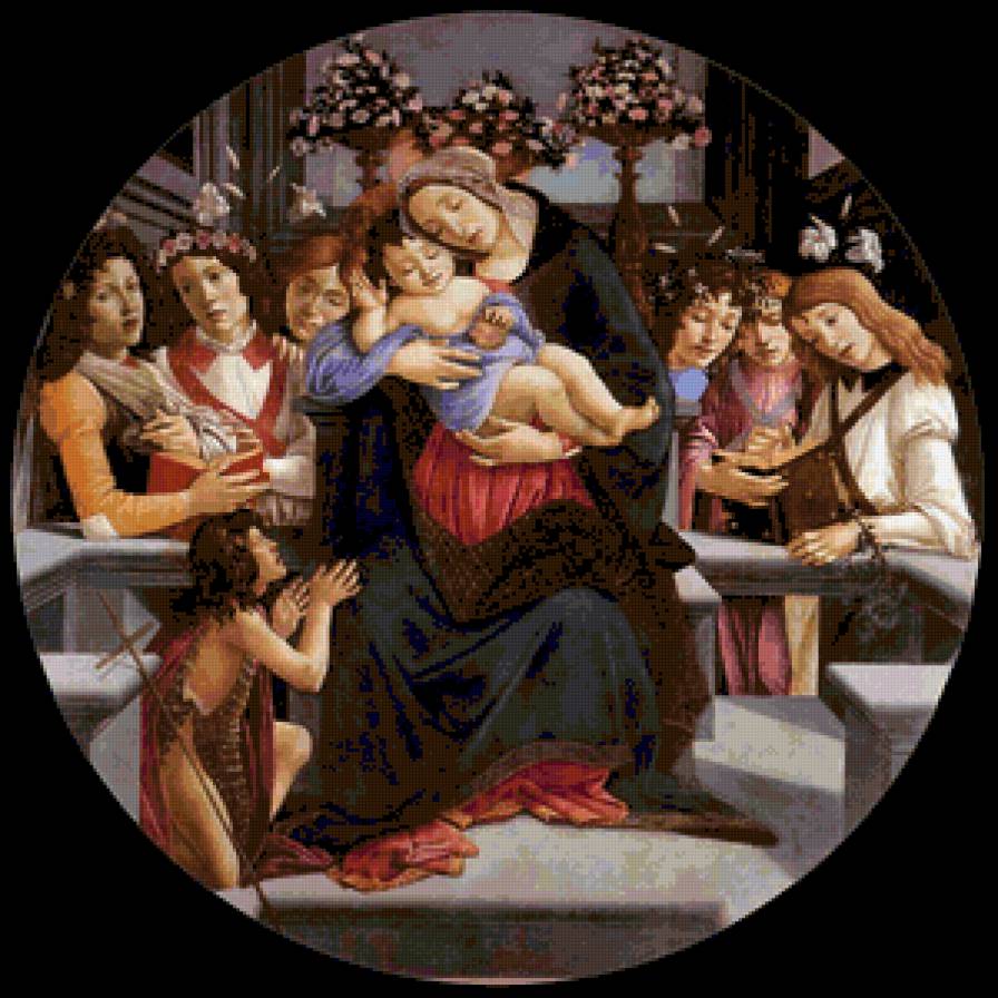 Тондо - картина, искусство - предпросмотр