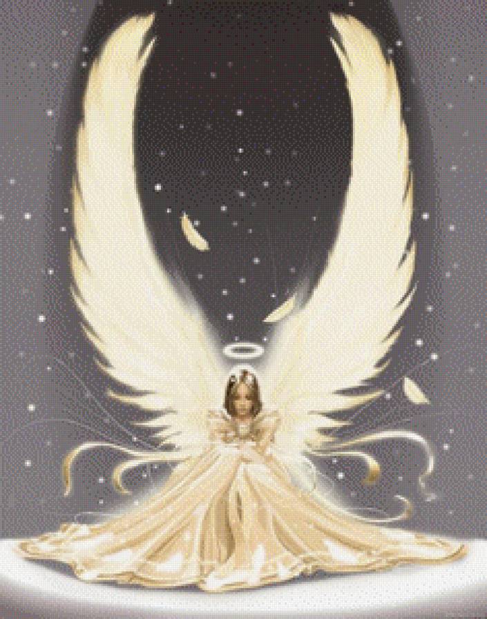 Ангел - ангел, девушка - предпросмотр