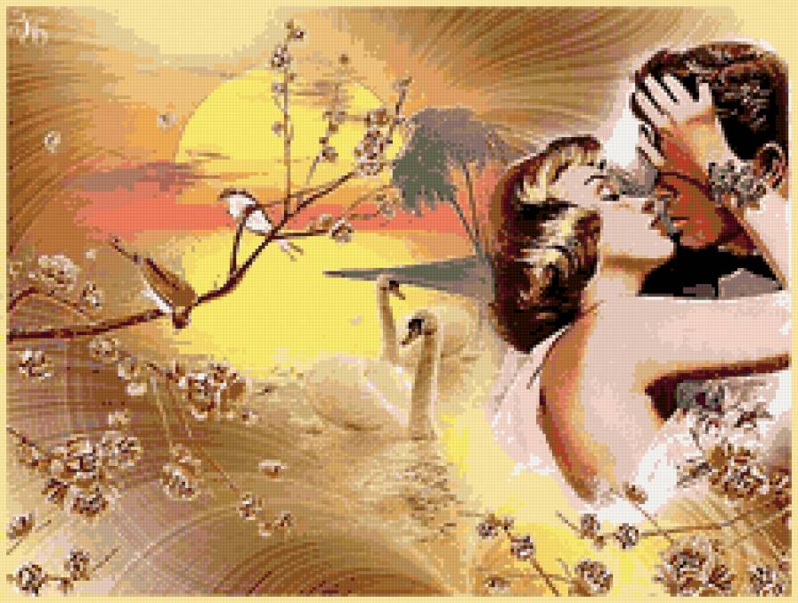 романтика - двое, влюбленные, романтика - предпросмотр