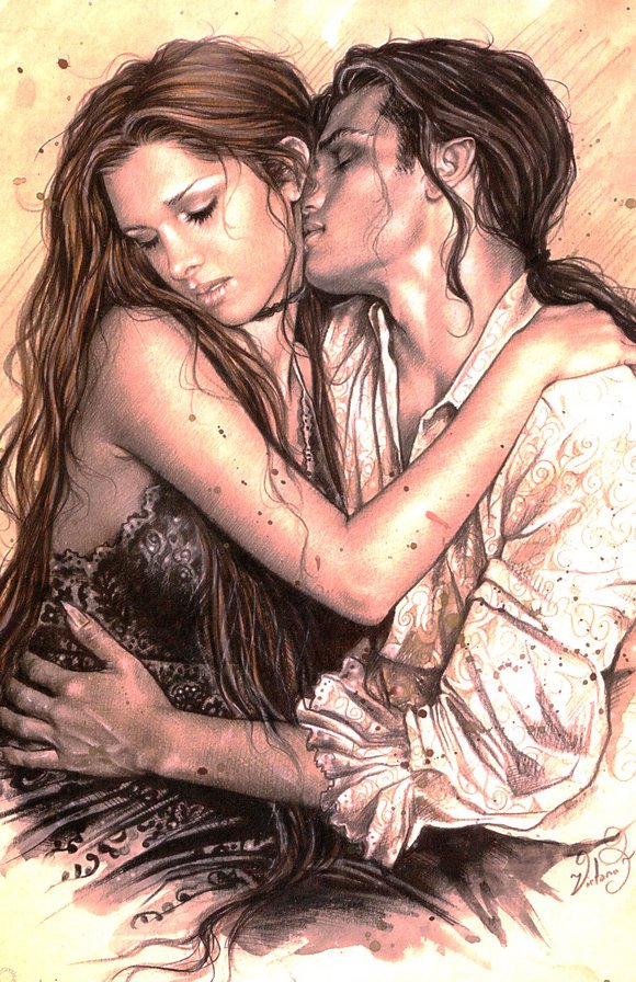 романтическое свидание - двое, романтика, влюбленные - оригинал