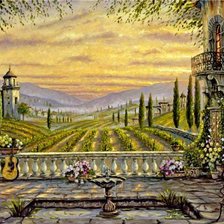 Схема вышивки «Тоскана»