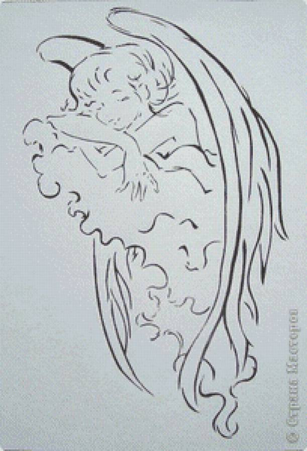 Ангел - ангел, девушка - предпросмотр