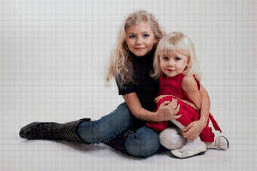 Два ангела - любовь, дети - предпросмотр